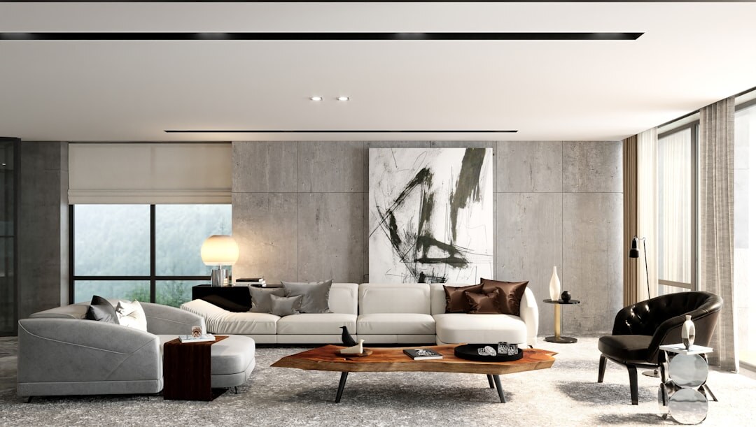 luxury living room interior